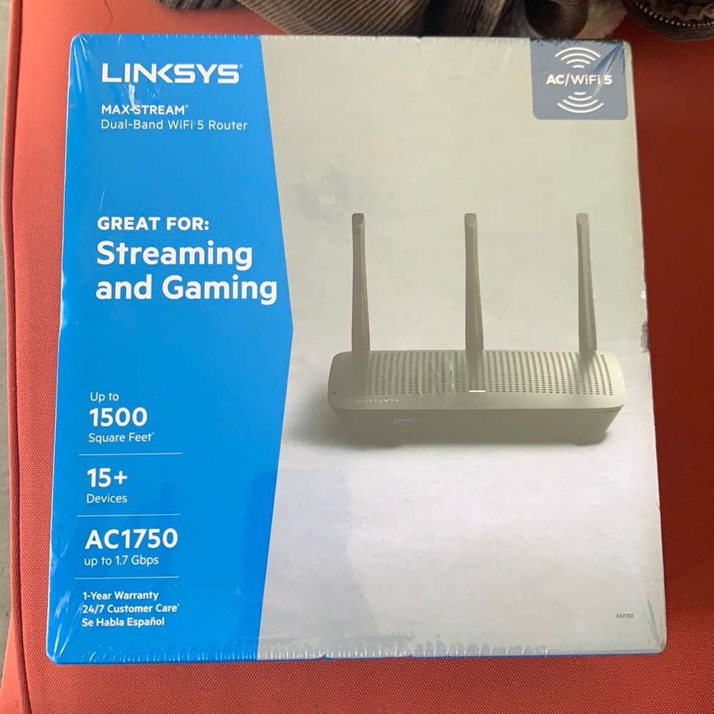 Nib Linksys max-stream dual-band WiFi 5 router